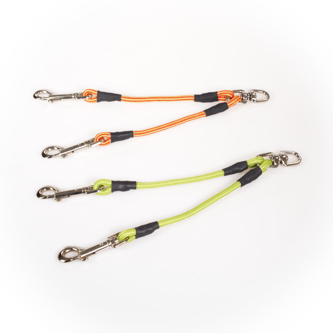41kf-8025_dog_leash_for_two_dogs_component Οδηγός Βόλτας Κορδόνι Ιμάντα για 2 Σκυλιά Νο.8-25 - Image 1
