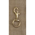 Brass Snap with Swivel Eye No.225-7
