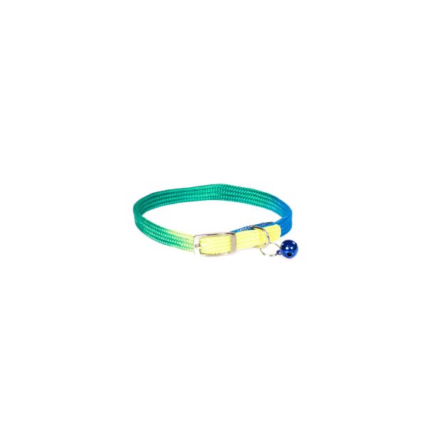 Nylon Webbing Cat Collar Rainbow - Image 4