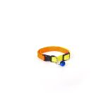 Nylon Webbing Quick Release Cat Collar Rainbow - Image 3
