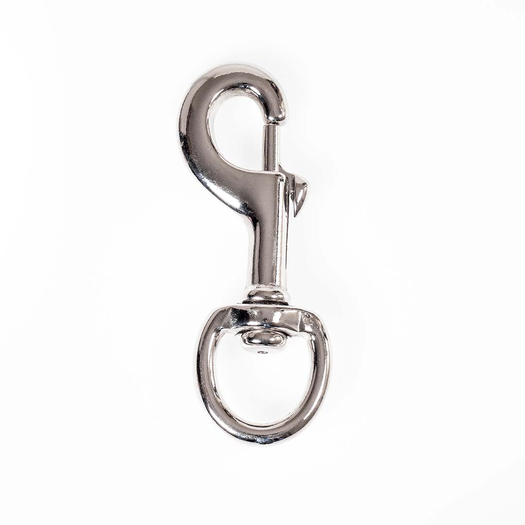 skm-227-7_snap_with_swivel_eye_metal Iron Snap with Swivel Eye No.227-7 - Image 1