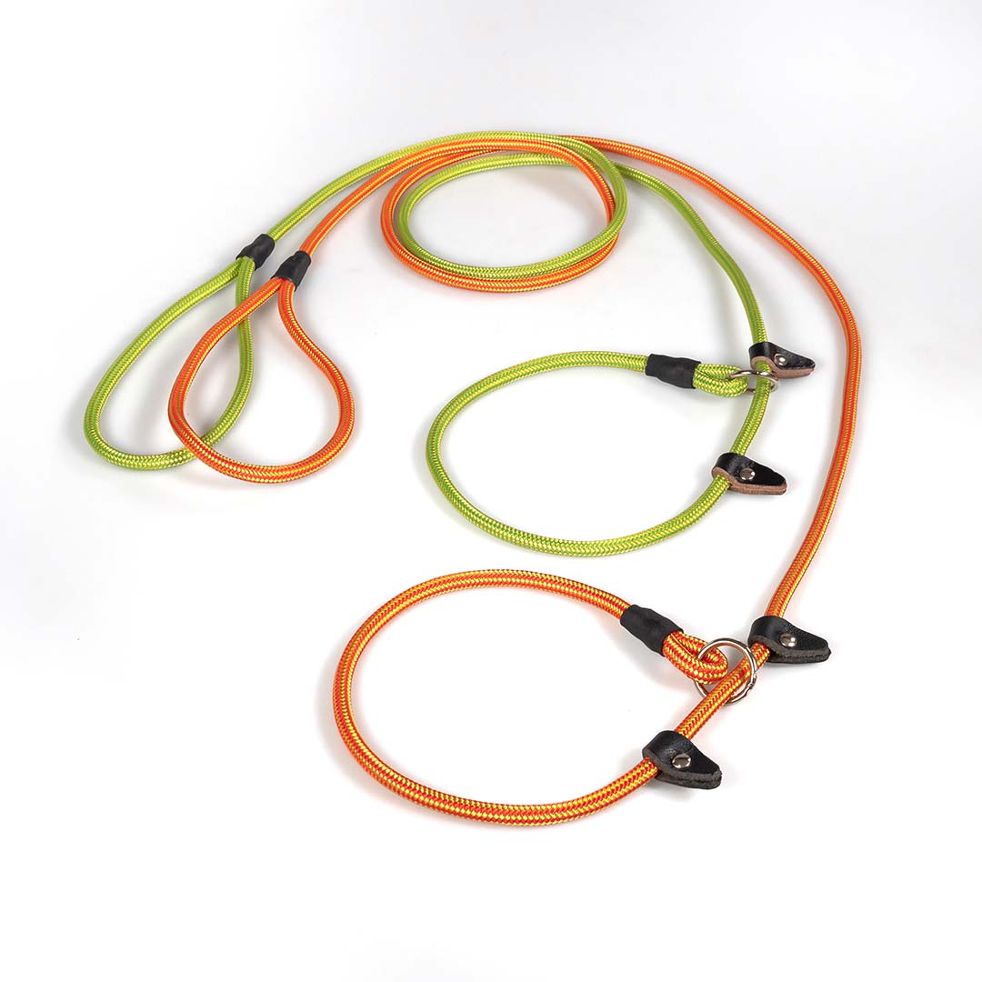 42kf-8_cord_leash_training_correction_choker Οδηγός Βόλτας με Εκπαιδευτικό Πνίχτη Ορειβατικό Κορδόνι 6mm - Image 1