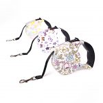 Retractable Webbing Leashes 5m up to 15kg with Various Designs