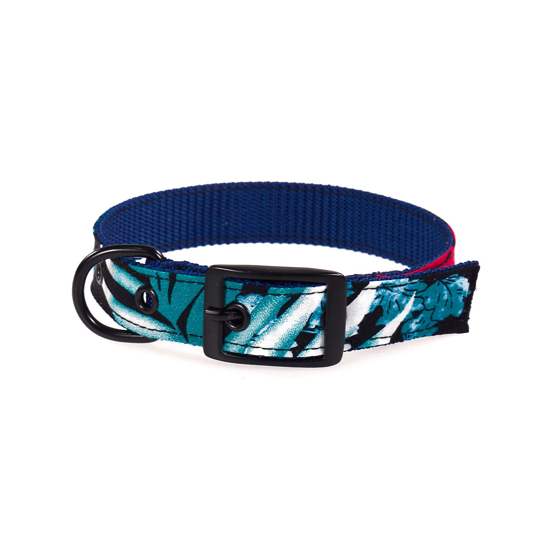 P1122374 Synthetic Webbing Collars Dark with Fabric - Image 1