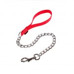 Chain Leashes with Webbing Handle